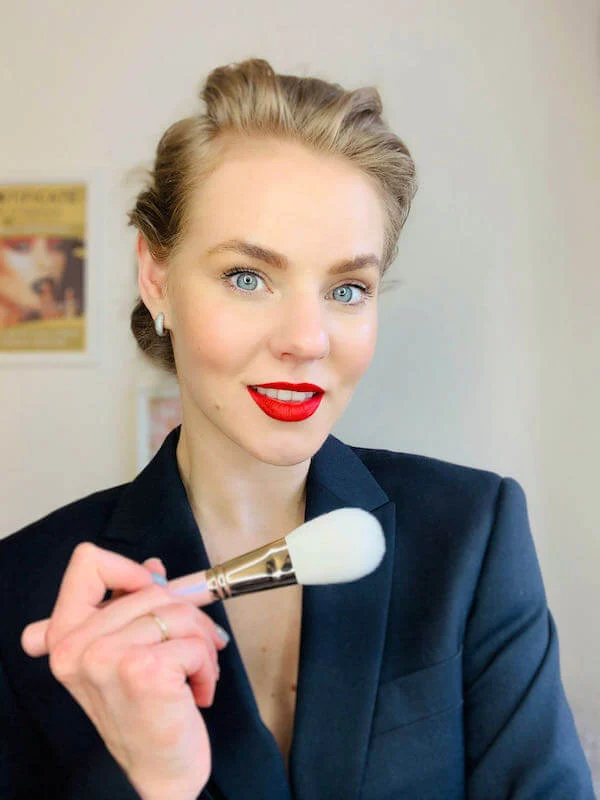 Curated luxury makeup brushes and bridal beauty tools at the Natali Hehenkamp atelier